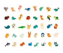 Niños Janod Puzzle del Mundo Magnético Minikids