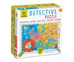 Niños Ludattica Puzzle Detective El Mapa de Europa