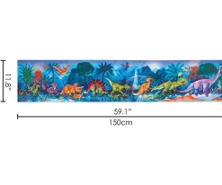 Niños Hape Puzzle Dinosaurios Fluorescente