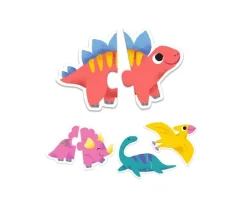 Niños Djeco Puzzle Dúo Dinos