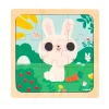 Niños Janod Puzzle El Conejo Blanco