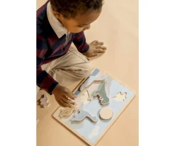 Niños JaBaDaBaDo AB Puzzle Encajable Dinos