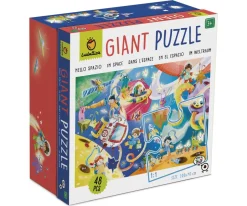 Niños Ludattica Puzzle Gigante El Espacio