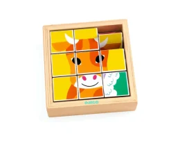 Niños Djeco Puzzle Giratorio Animoroll