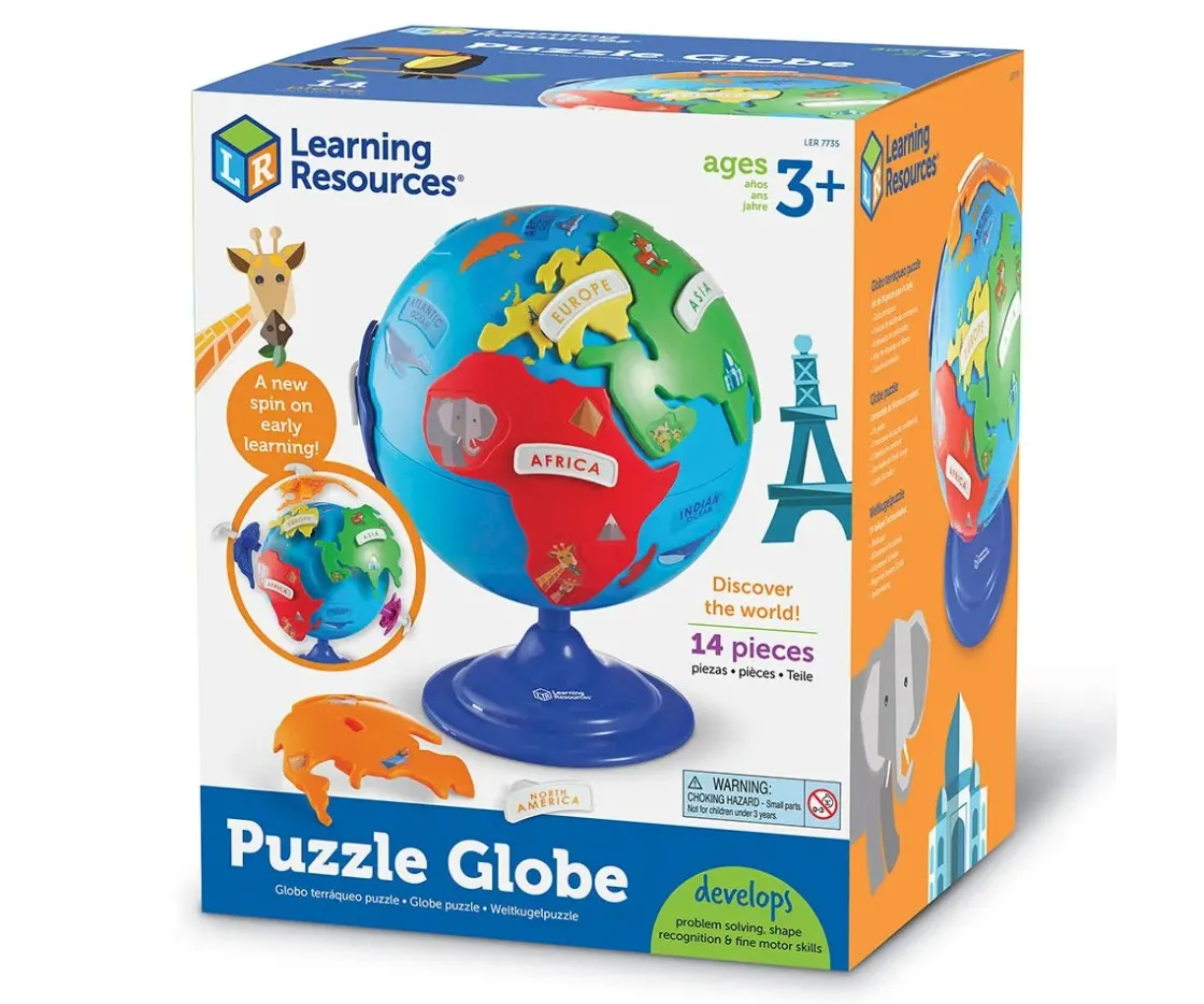 Niños Learning Resources Puzzle Globo Terráqueo