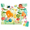 Niños Janod Puzzle Imágenes del Jardín 20 Piezas