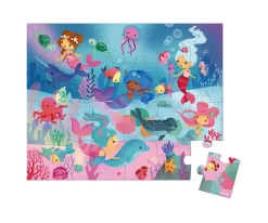 Niños Janod Puzzle Las Sirenas 24 Piezas