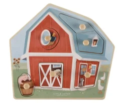 Little Dutch Puzzle Madera Little Farm^Niños Juguetes Para Niños De Un Año