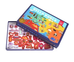 Niños MiDeer Puzzle Magnético Mapa Del Mundo