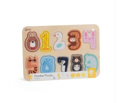 Niños Classic world Puzzle Números Animales