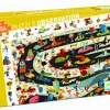 Niños Djeco Puzzle Observación Rally de Coches