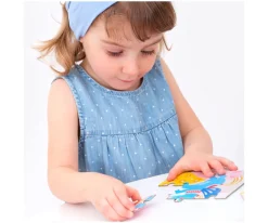 Niños Banana Panda Puzzle On the Go Ponies