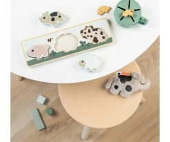 Niños Done by Deer Puzzle Sensorial Tiny Farm