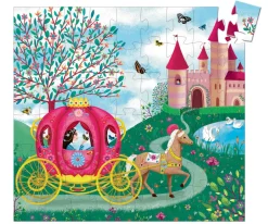 Niños Djeco Puzzle Silueta El Carruaje de Elise