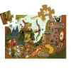 Djeco Puzzle Silueta Robin Hood^Niños Puzzles Para Niños