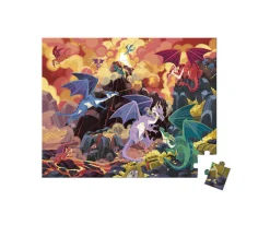 Niños Janod Puzzle Tierra de Dragones 54 Piezas