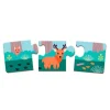 Niños Janod Puzzles Huellas de Animales