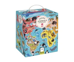 Niños Banana Panda Puzzlove Animals Of The World 60
