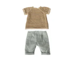 Maileg Rabbit con Camisa y Pantoles de Puntos T3^Niños Peluches