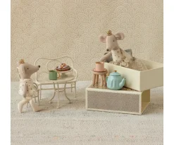 Niños Maileg Ratones Gemelos Reales en Caja de Cerillas