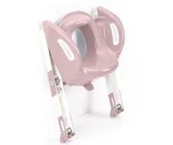 Thermobaby Reductor Baño con Escalón Kiddyloo Rosa Empolvado^Niños Orinales Bebé