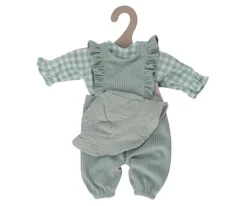 Little Dutch Ropita de Muñeca Cuadros Vichy Verde^Niños Accesorios Para Muñecas