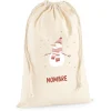 Tutete Saco Grande NOMBRE Personalizado Snowman^ Sacos Navidad Personalizados