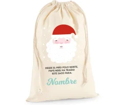 Tutete Saco Grande Personalizado para Regalos Papá Noel^ Sacos Navidad Personalizados