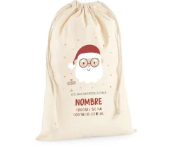 Tutete Saco Grande Personalizado Santa^ Sacos Navidad Personalizados