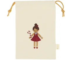 Fabelab Saco Navidad Pequeño Gingerbread Girl Personalizable^ Sacos Navidad Personalizados