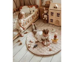 Niños Play & Go Saco Organic Noomad SOFT Reversible Stripes Brown