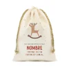 Tutete Saco Pequeño Personalizado Rudolph^ Sacos Navidad Personalizados