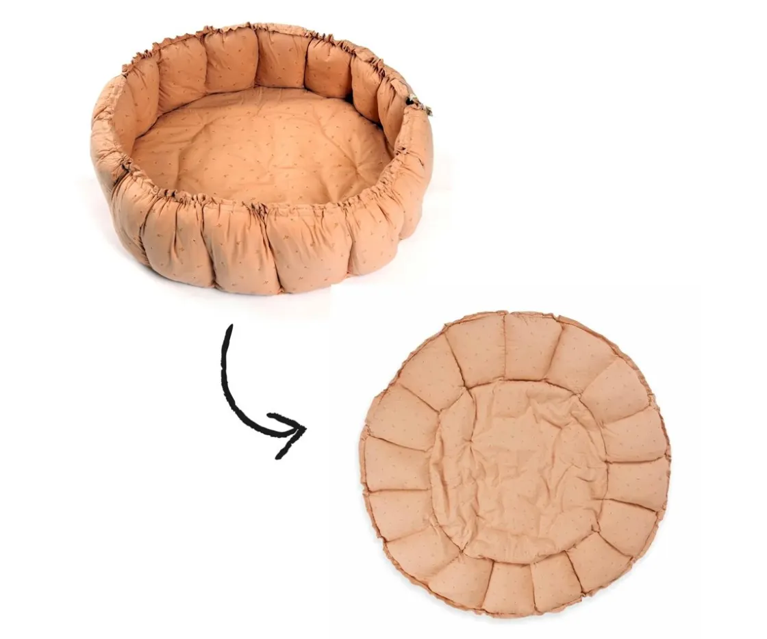 Niños Play & Go Saco Coco Bloom Orgánico Fleuri