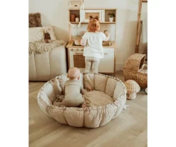 Niños Play & Go Saco Coco Bloom Orgánico Stripes Blue