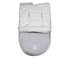 Walking Mum Saco Portabebé 2 en 1 I Love Vichy Grey^Niños Sacos Carro Bebé