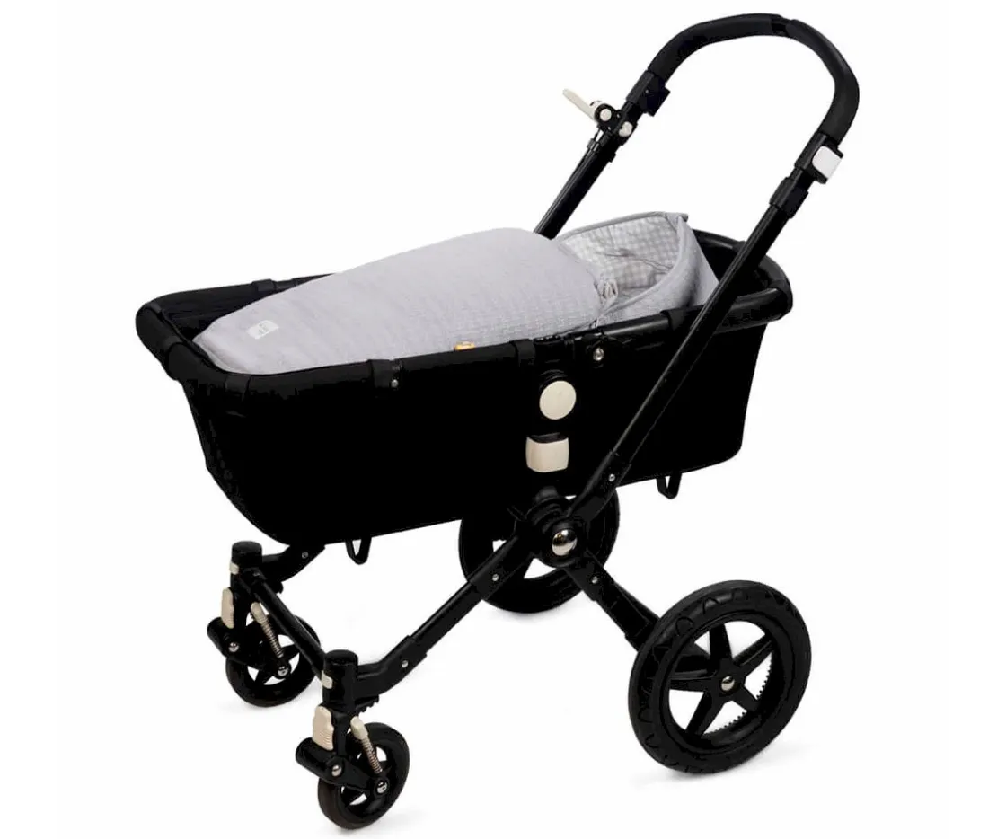 Walking Mum Saco Portabebé 2 en 1 I Love Vichy Grey^Niños Sacos Carro Bebé