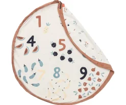 Play & Go Saco Reversible Noomad Números Veggie^Niños Organizadores De Juguetes