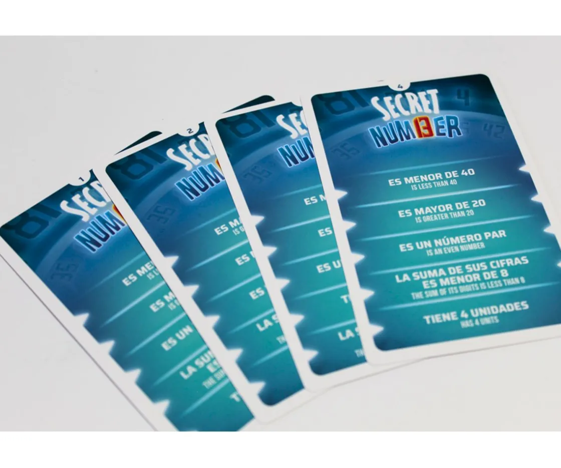 Niños átomo Secret Number