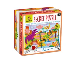 Niños Ludattica Secret Puzzle Dinosaurios