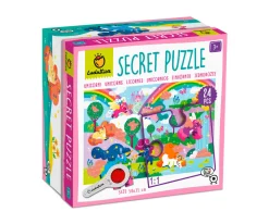 Niños Ludattica Secret Puzzle Unicornios