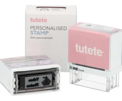 Tutete Sello Personalizado + Combinado Termo y Pegatinas Savannah