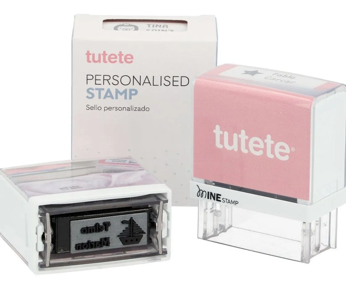 Tutete Sello Personalizado + Combinado Termo y Pegatinas Magical Unicorn