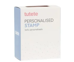 Tutete Sello Personalizado Estrellas + Combinado Termo y Pegatinas Natural Estrella