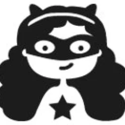 Sellos Tutete Sello Personalizado Fantastic Girl + Cinta Blanca para Ropa Oscura