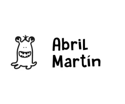 Sellos Tutete Sello Personalizado Monstruo 3 + Cinta Blanca para Ropa Oscura^ Colecciones Vuelta Al Cole