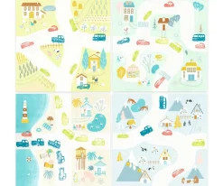 Niños Djeco Sellos Tráfico