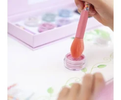 Oh Flossy Set 5 Brochas de Maquillaje Sprinkle^Niños Pintura De Uñas, Brillos Y Tattoos