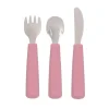 We Might Be Tiny Set 3 Cubiertos Feedie Dusty Rose^ Cubiertos Infantiles