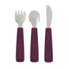 We Might Be Tiny Set 3 Cubiertos Feedie Plum^ Cubiertos Infantiles