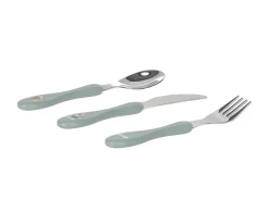 Lassig Set 3 Cubiertos Tiny Team Dog^ Cubiertos Infantiles